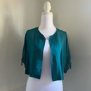 Gucci Silk Cardigan — 1970s, Made in Italy, Displayed at The Met